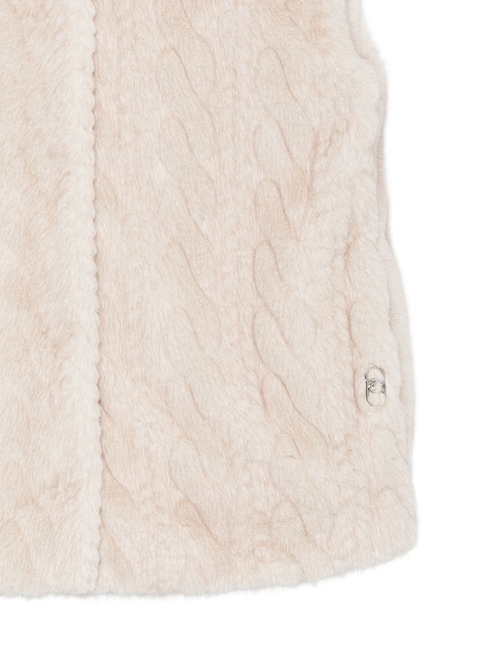Gilet beige per bambina GF6004E1103 W9868 Liu Jo 