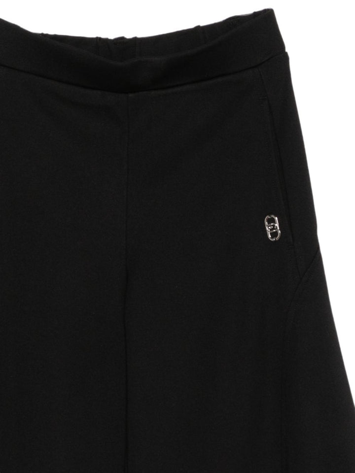 Pantalone nero per bambina GF6025J3960 22222 Liu Jo 