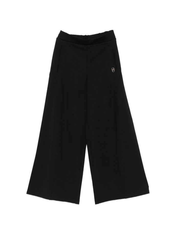 Pantalone nero per bambina GF6025J3960 22222 Liu Jo 