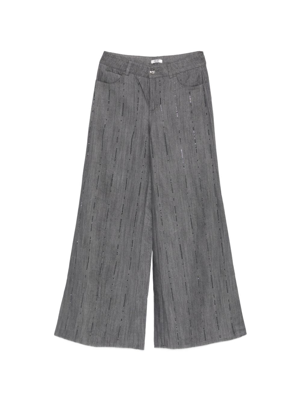 Pantalone grigio per bambina GF6034D0266 87079 Liu Jo 