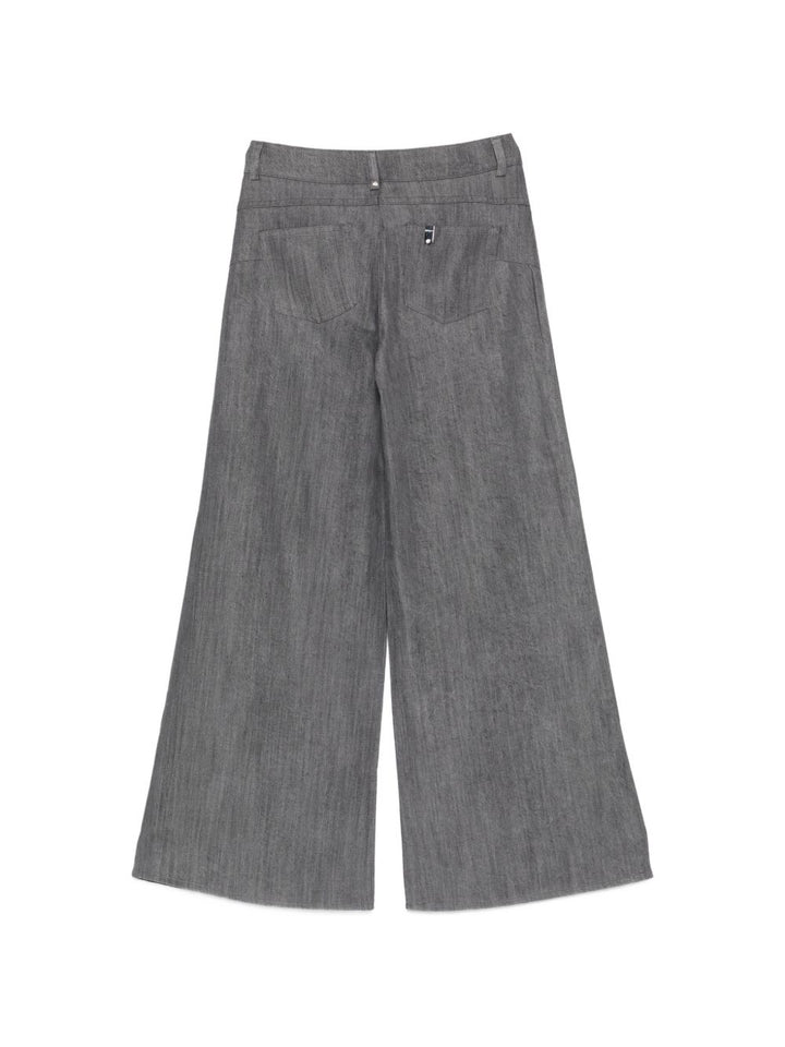 Pantalone grigio per bambina GF6034D0266 87079 Liu Jo 