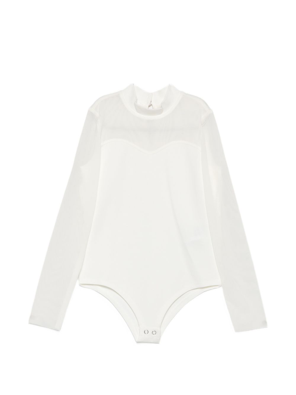 Body bianco neve per bambina GF6049J3960 10602 Liu Jo 