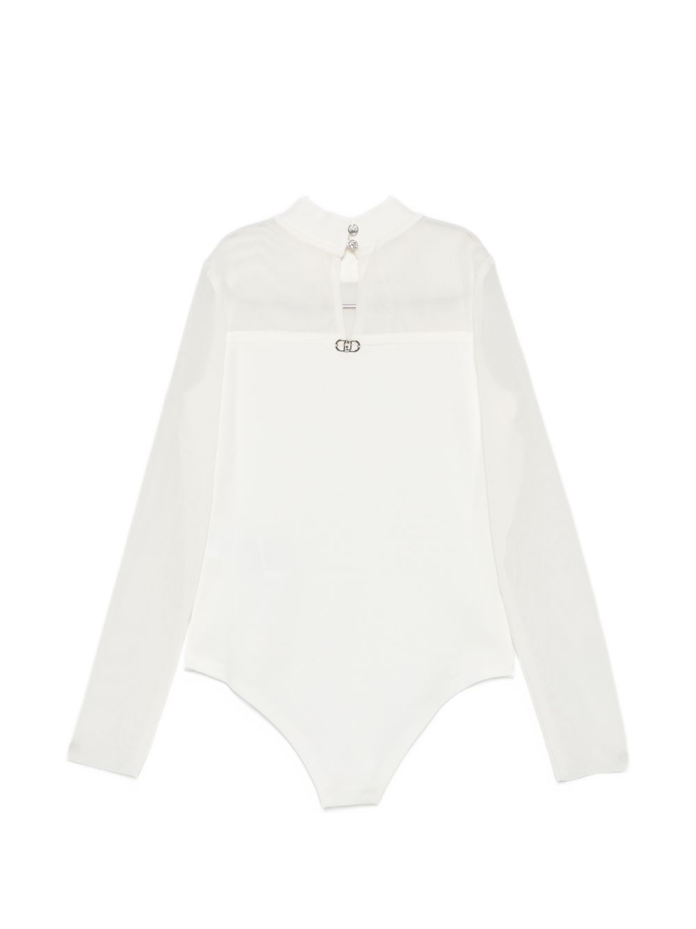 Body bianco neve per bambina GF6049J3960 10602 Liu Jo 