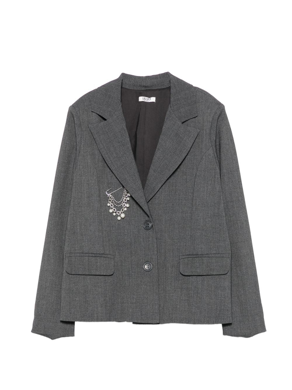 Blazer grigio per bambina GF6052T2627 09446 Liu Jo 