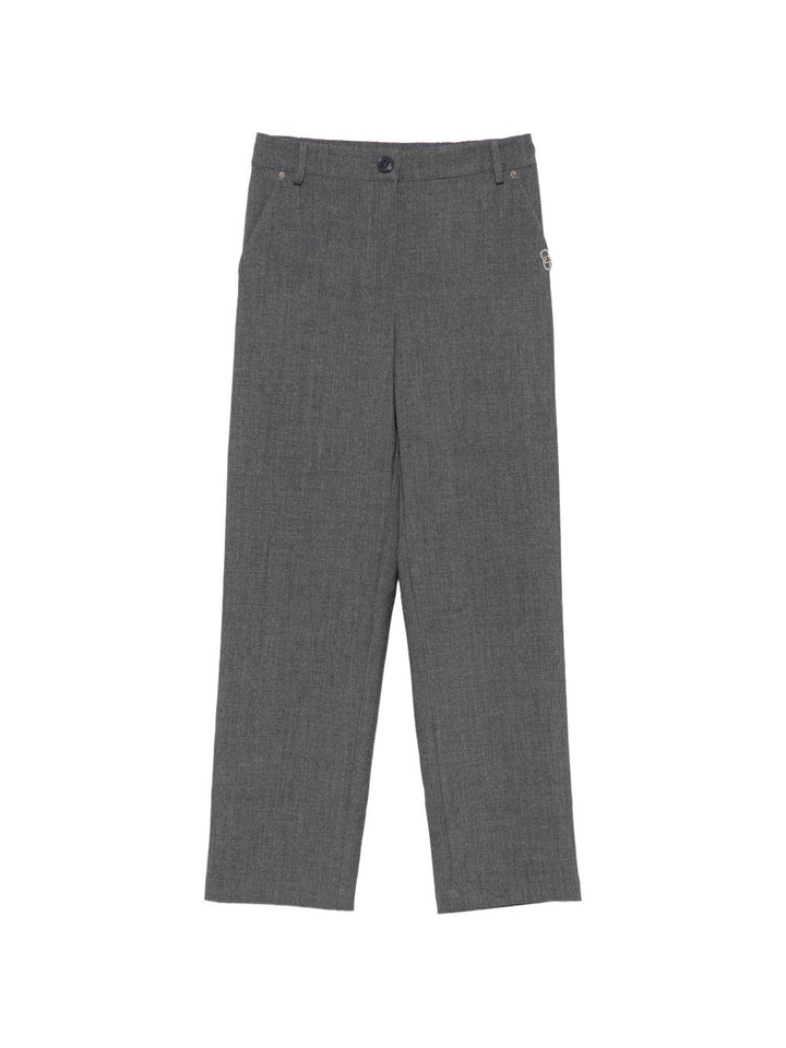 Pantalone grigio per bambina GF6053T2627 09446 Liu Jo 
