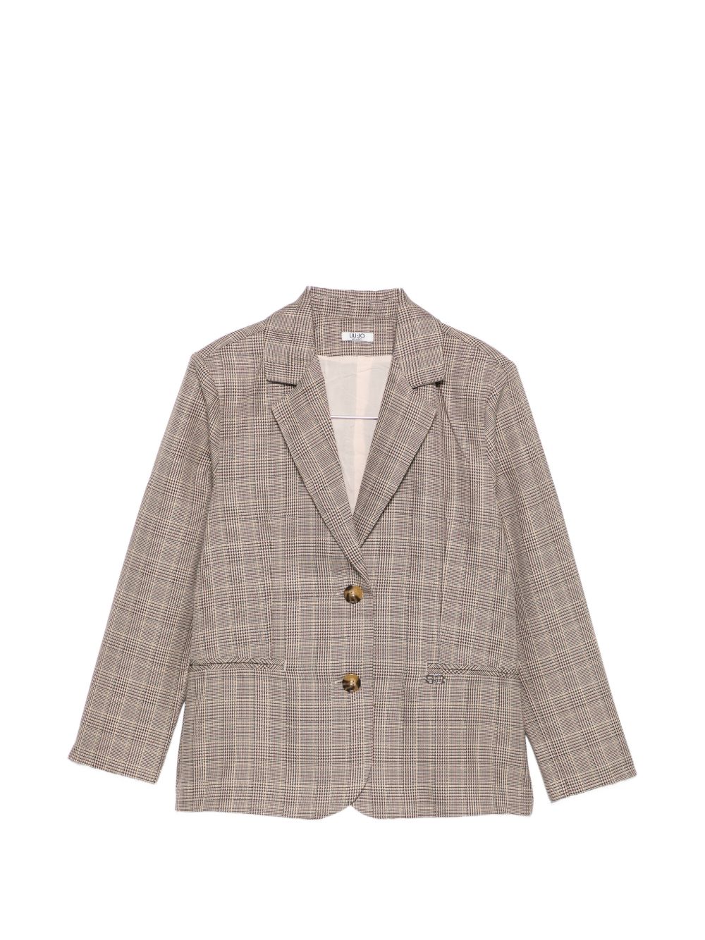 Blazer glam check per bambina GF6058T674A R9348 Liu Jo 