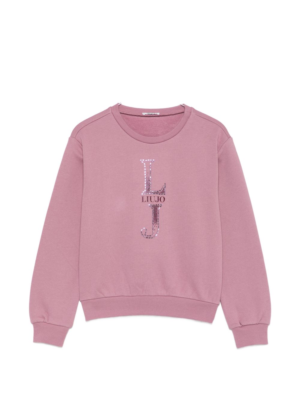 Felpa rosa per bambina GF6085FS326 L9423 Liu Jo 