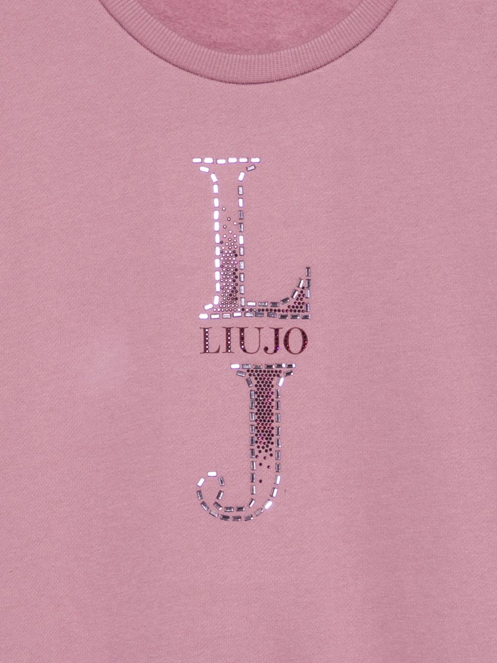 Felpa rosa per bambina GF6085FS326 L9423 Liu Jo 