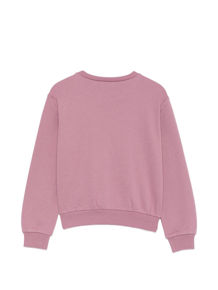 Felpa rosa per bambina GF6085FS326 L9423 Liu Jo 