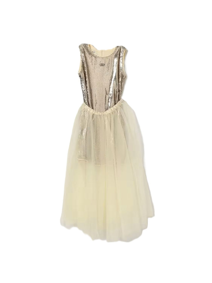 Abito oro/argento per bambina GF6090J3978 A3938 Liu Jo 