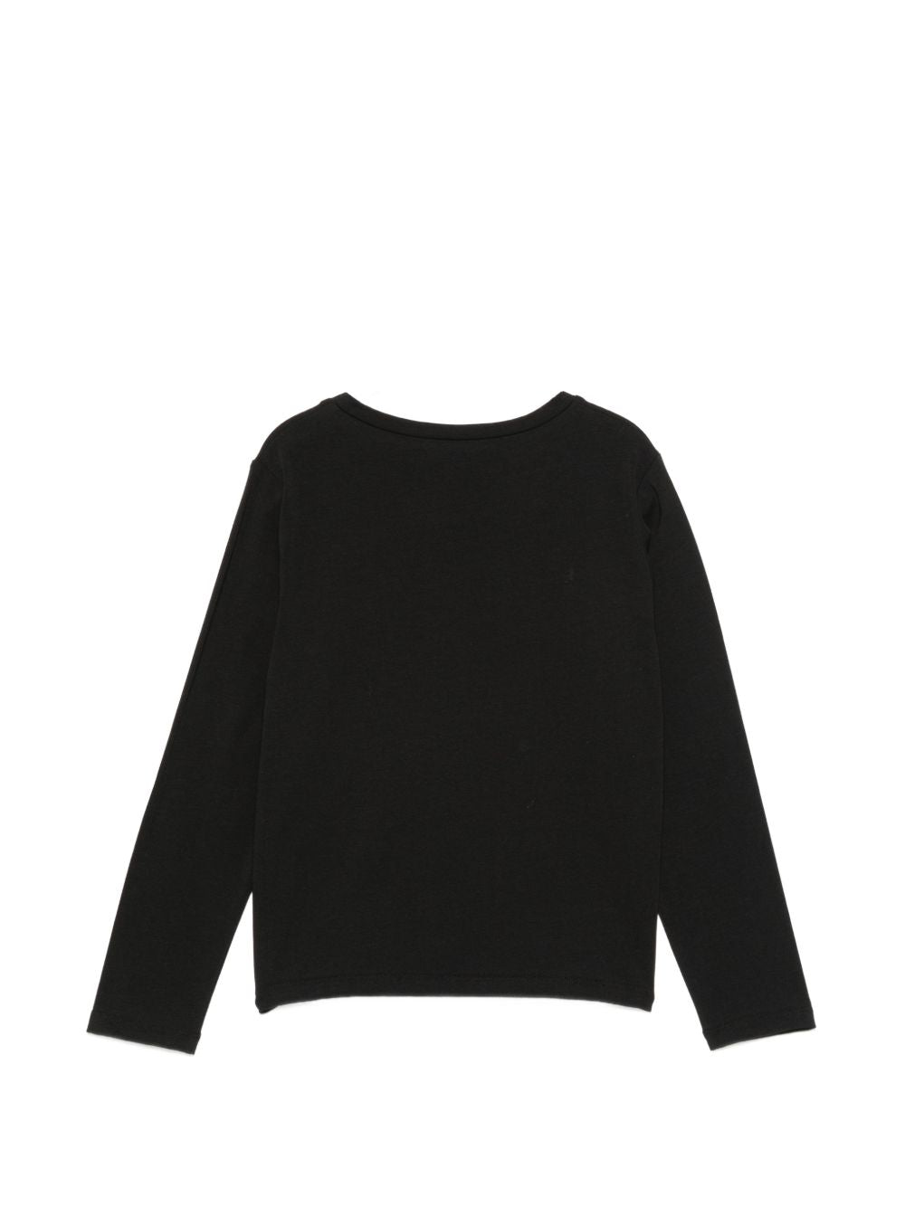 T-shirt nero per bambino GF6102JS003 W9415 Liu Jo 