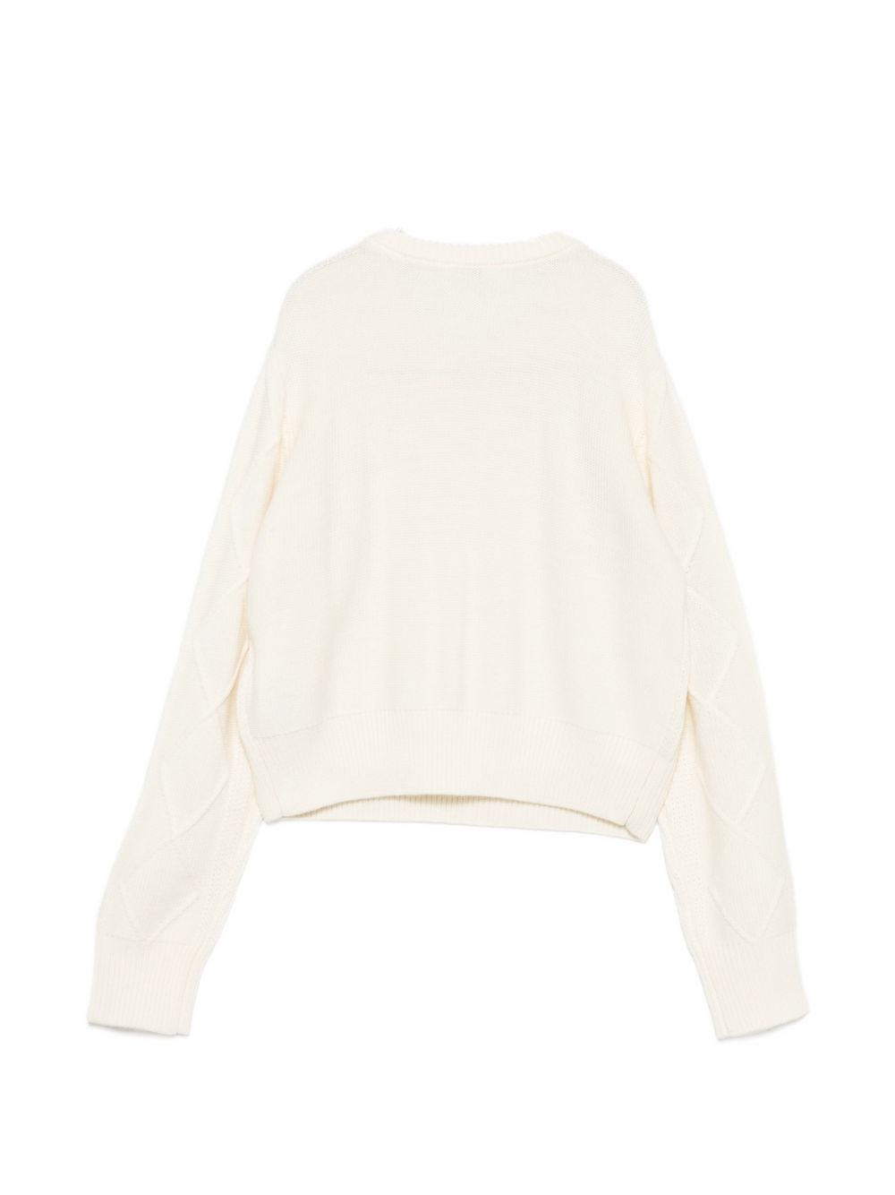 Maglione bianco per bambina GF6111MA22S 10602 Liu Jo 
