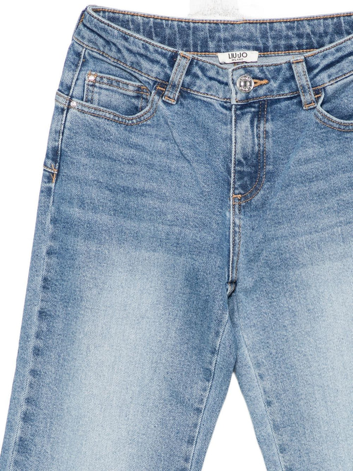 Jeans blu chiaro per bambina GF6121D5071 77556 Liu Jo 