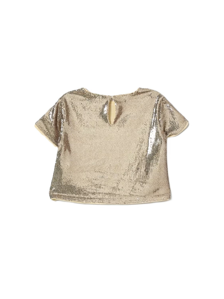 Top oro/argento per bambina GF6170J3978 A3938 Liu Jo 