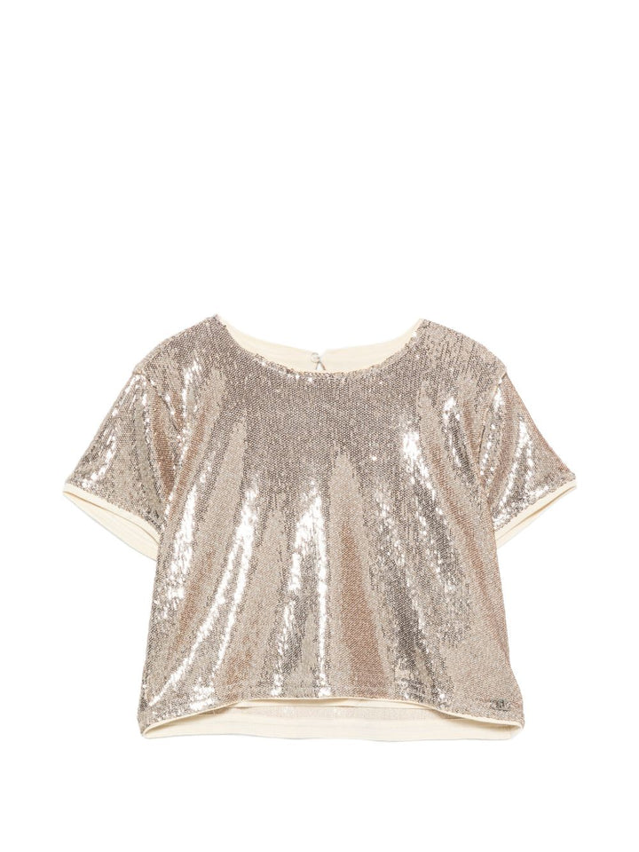 Top oro/argento per bambina GF6170J3978 A3938 Liu Jo 