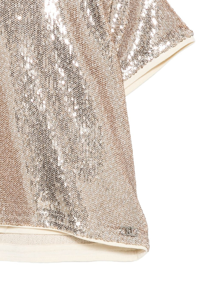 Top oro/argento per bambina GF6170J3978 A3938 Liu Jo 