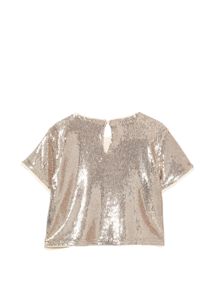 Top oro/argento per bambina GF6170J3978 A3938 Liu Jo 