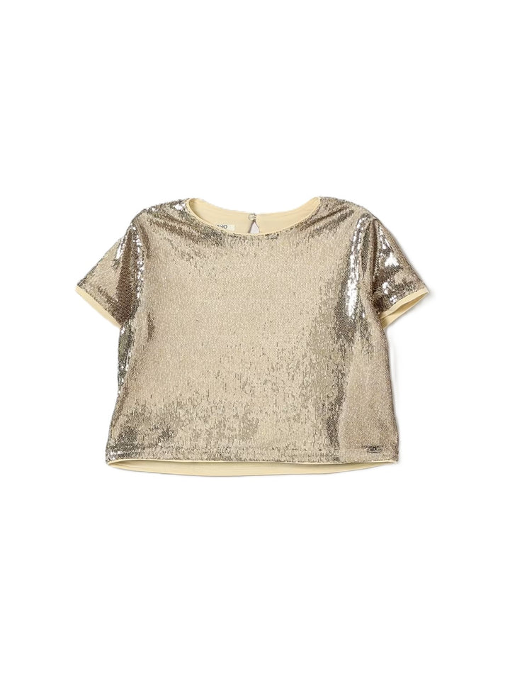 Top oro/argento per bambina GF6170J3978 A3938 Liu Jo 