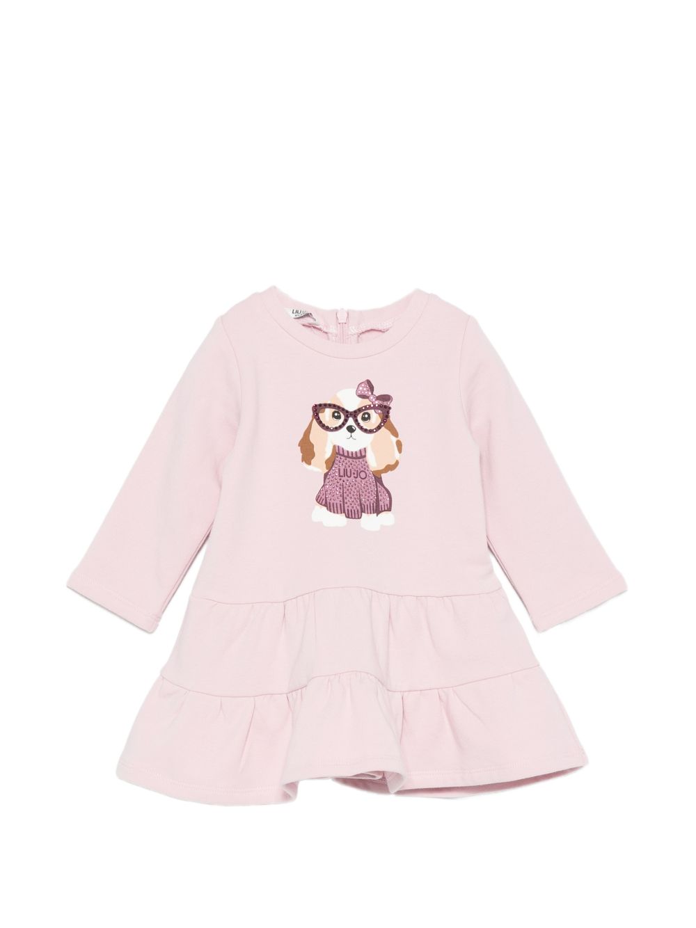 Abito rosa per neonata HF6010FS724 L9274 Liu Jo 