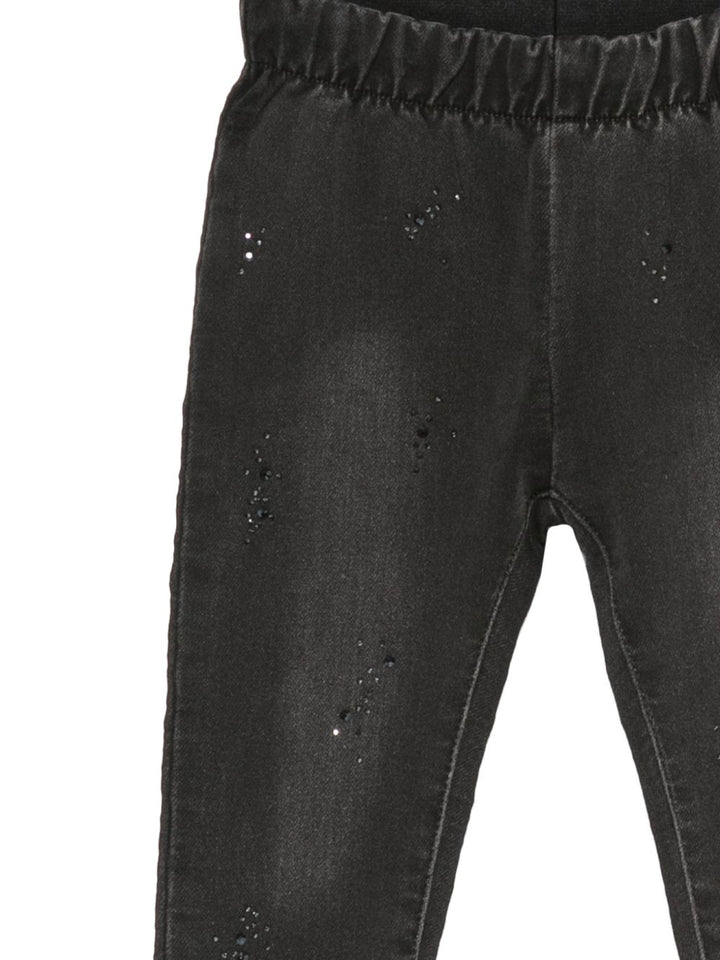 Jeans nero per neonata HF6016D5046 87534 Liu Jo 