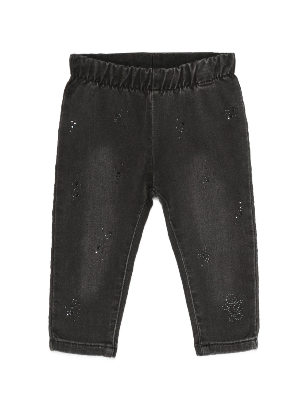 Jeans nero per neonata HF6016D5046 87534 Liu Jo 