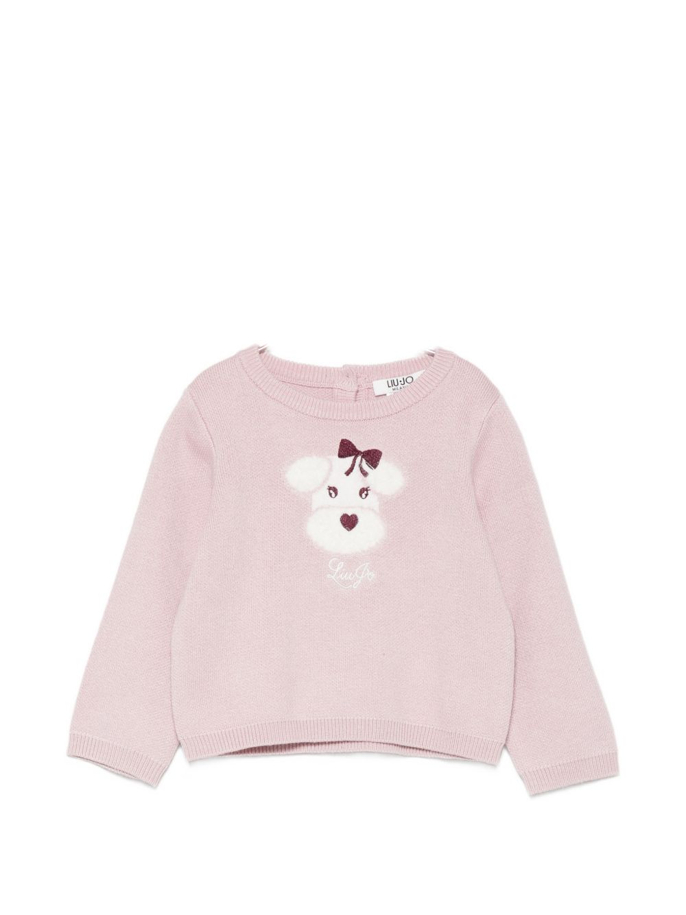 Maglione lilla per neonata HF6038MA07E L9274 Liu Jo 
