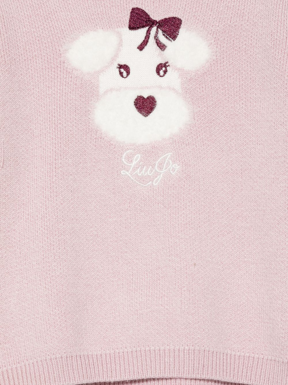 Maglione lilla per neonata HF6038MA07E L9274 Liu Jo 