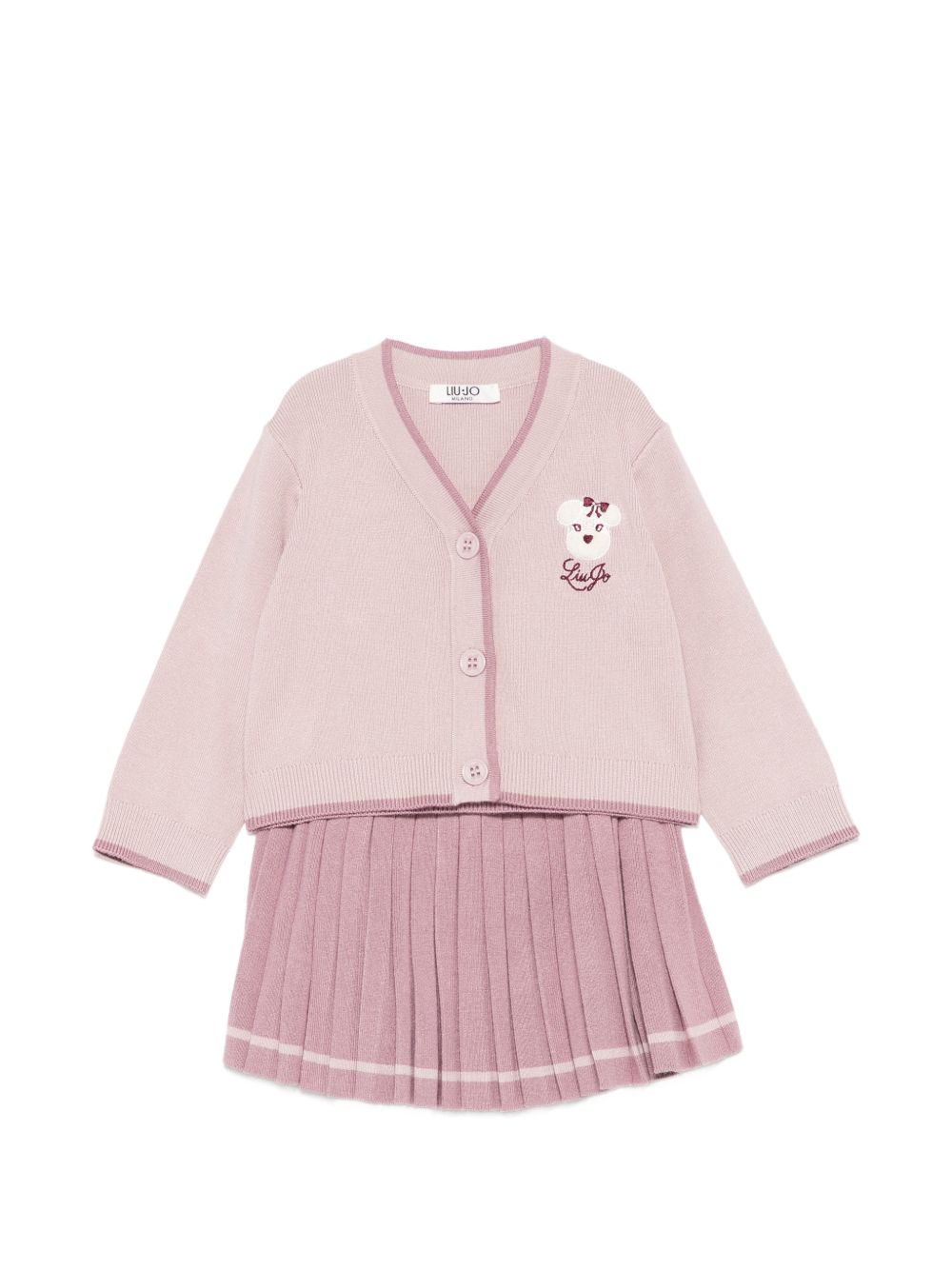 Completo rosa per neonata HF6042MS49I DDX07 Liu Jo 