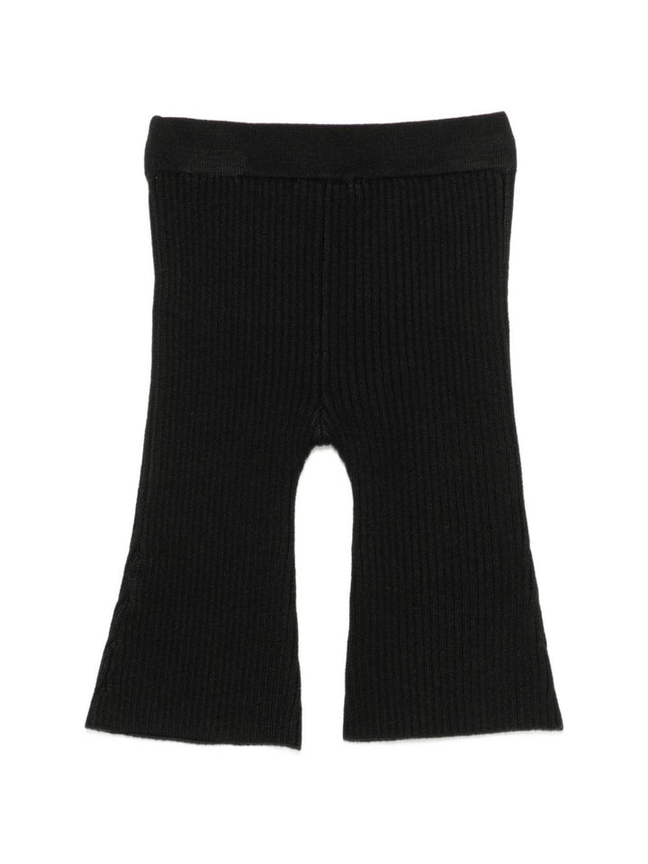 Leggings neri per neonata HF6044MA07E 22222 Liu Jo 