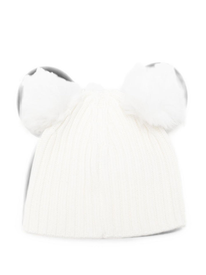 Cappello bianco neve per bambina HF6045MA07E 10602 Liu Jo 