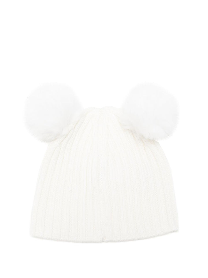 Cappello bianco neve per bambina HF6045MA07E 10602 Liu Jo 