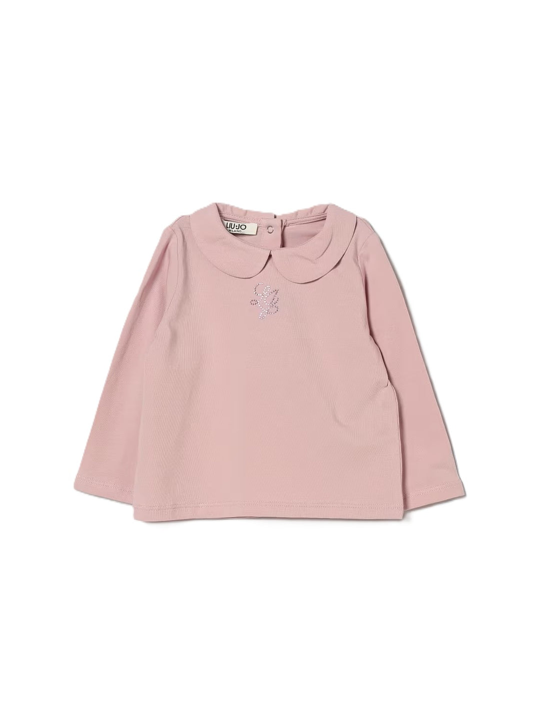 T-shirt rosa per neonata HF6054JS003 L9343 Liu Jo 