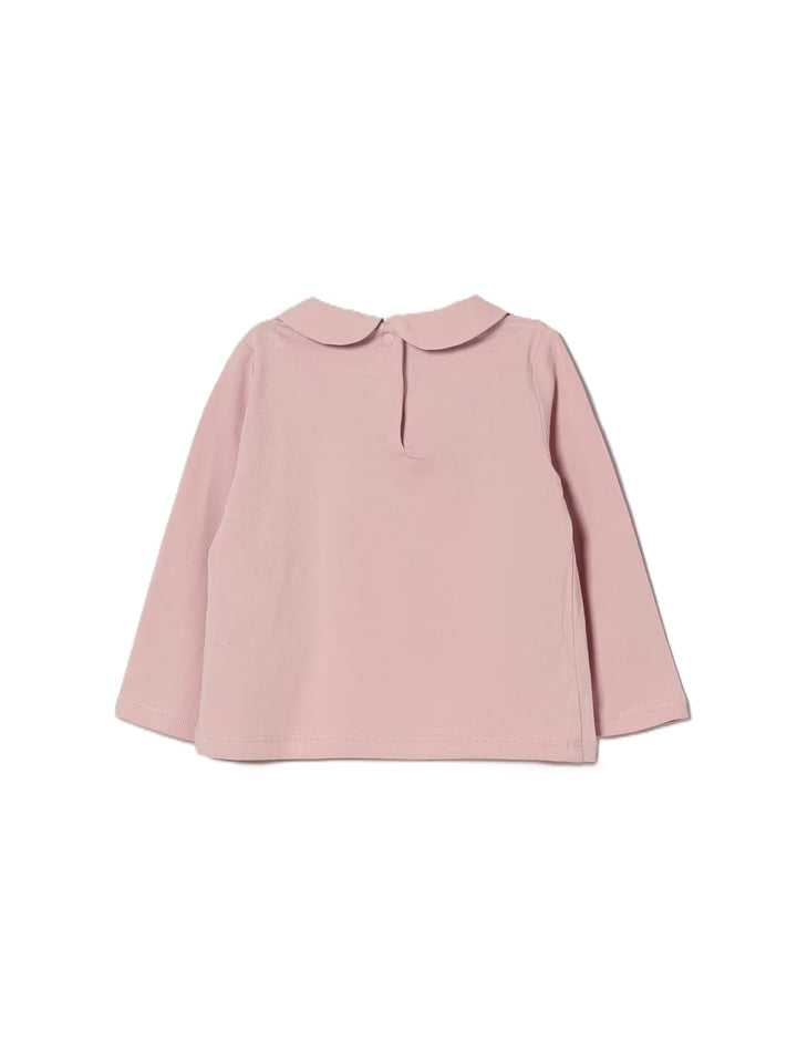 T-shirt rosa per neonata HF6054JS003 L9343 Liu Jo 
