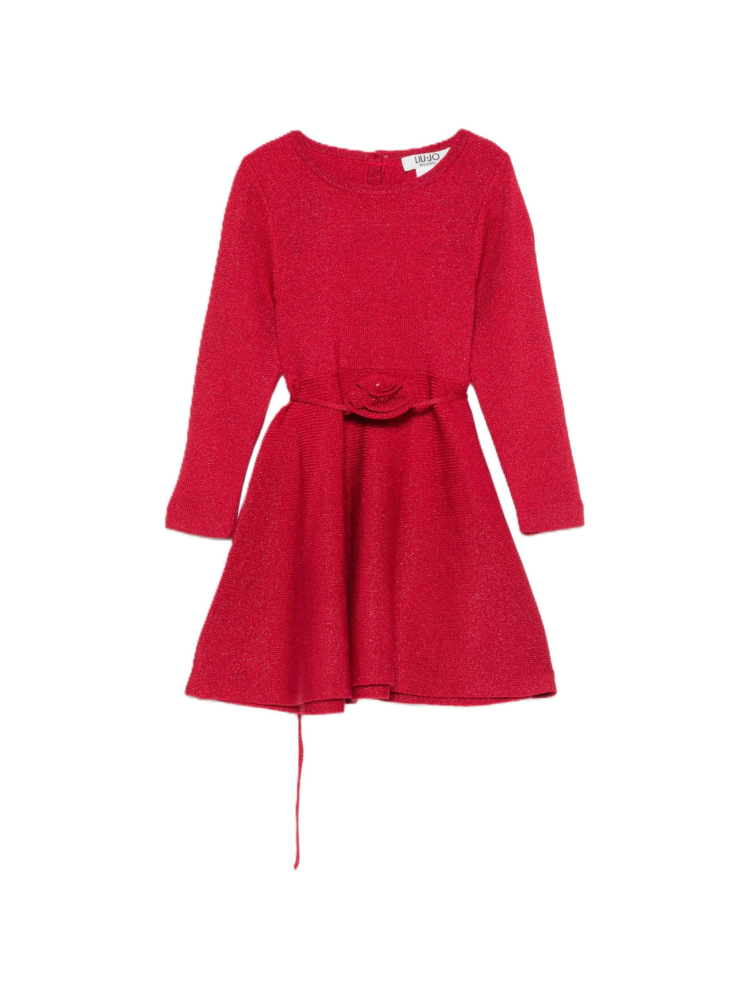 Abito rosso per neonata HF6074MS49I A4403 Liu Jo 