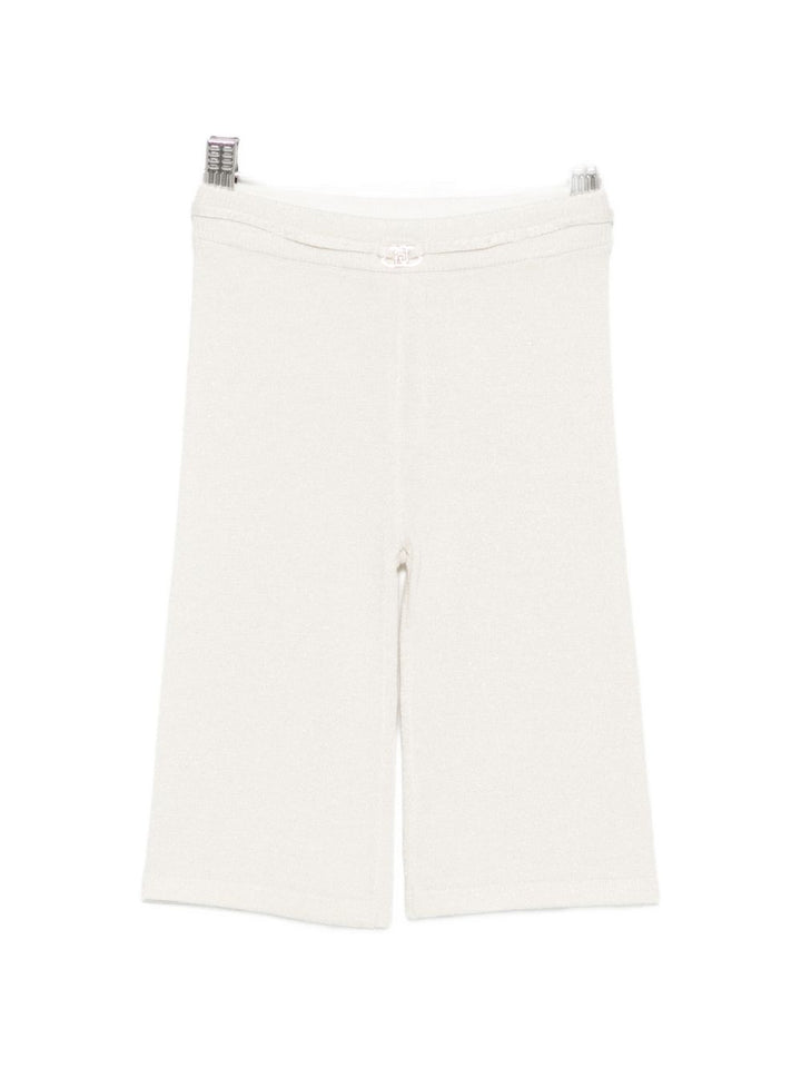 Pantalone bianco per neonata HF6075MA07E S9140 Liu Jo 