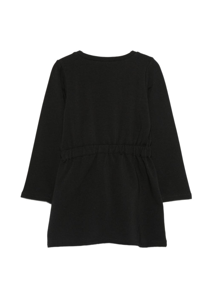 Abito nero per bambina KF6014FS724 S9912 Liu Jo 