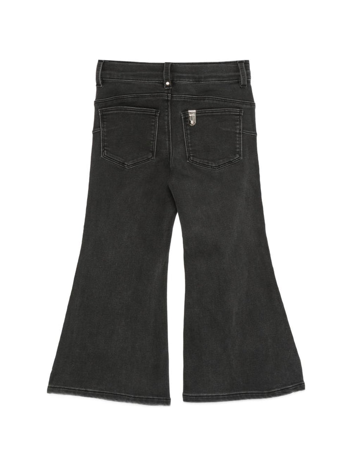 Jeans nero per bambina KF6029D5046 87534 Liu Jo 