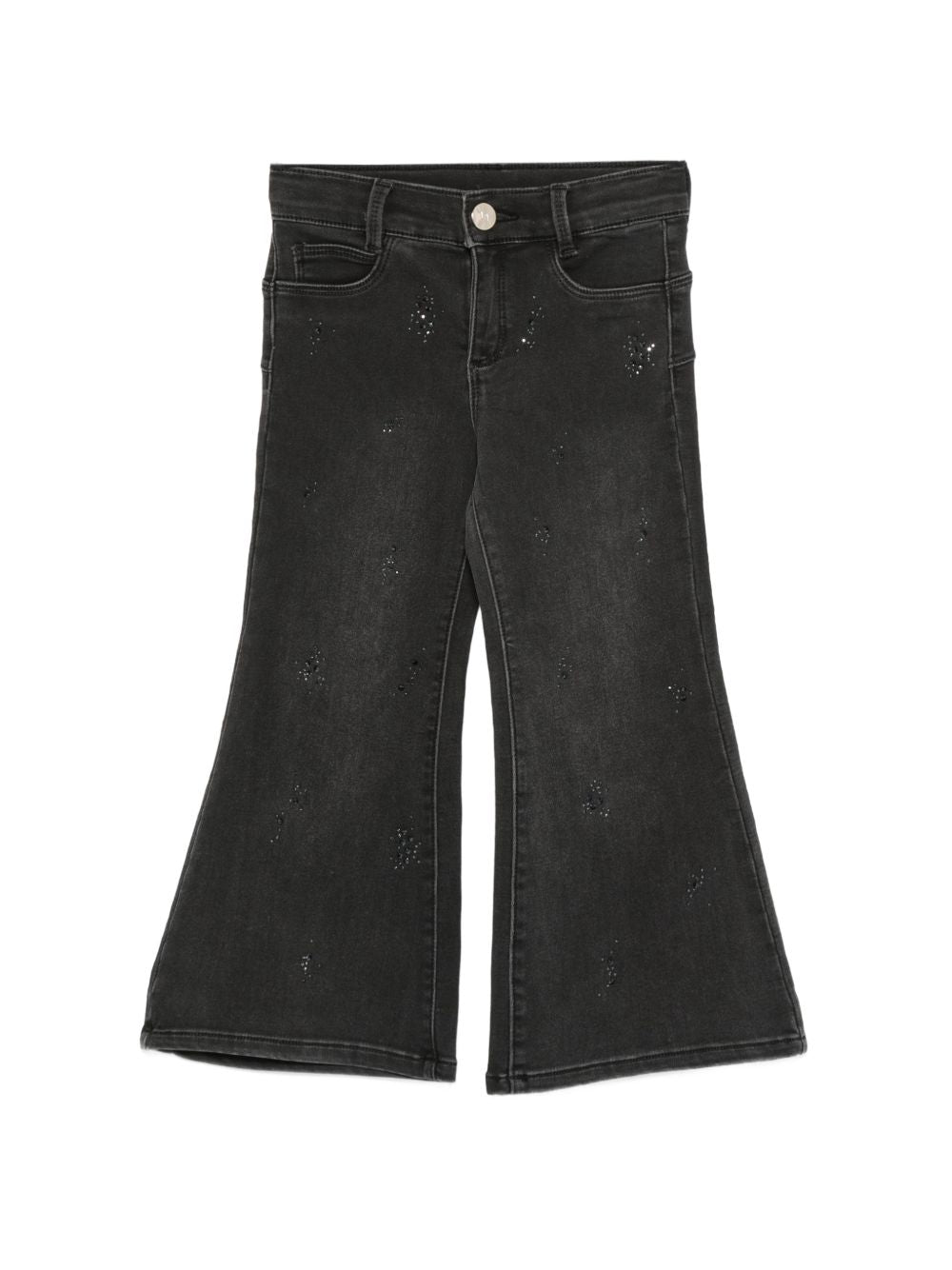Jeans nero per bambina KF6029D5046 87534 Liu Jo 
