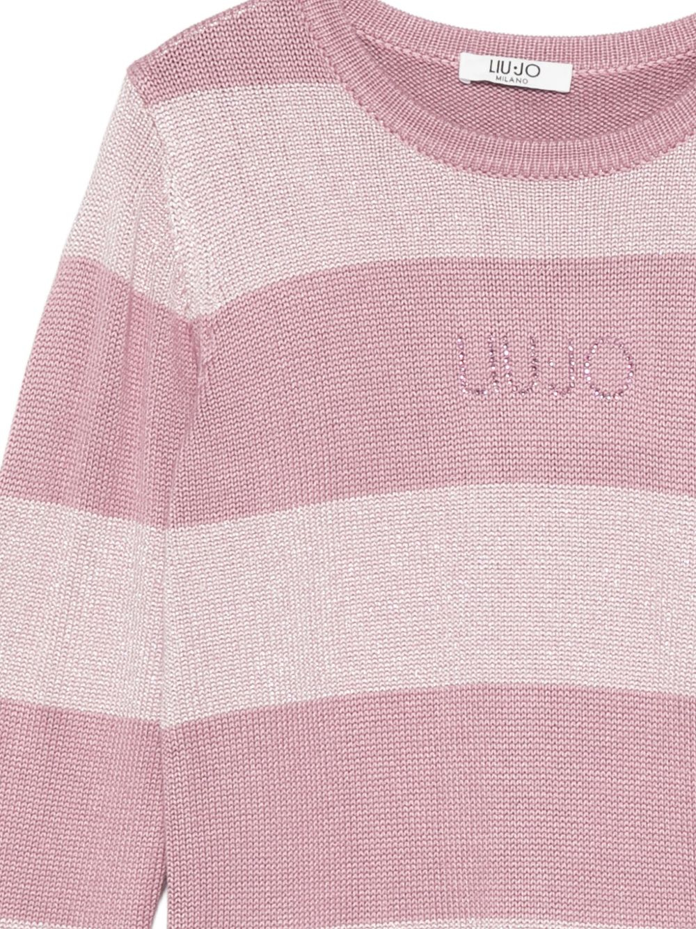 Abito lilac chiaro per bambina KF6054MS49I DDX07 Liu Jo 