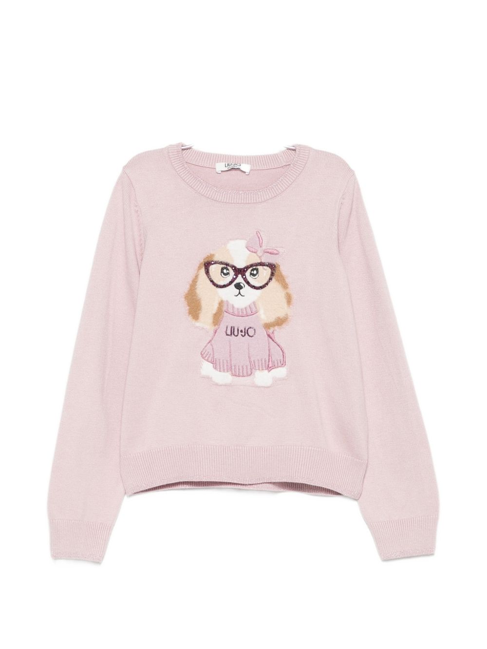 Maglione lilla chiaro per bambina KF6059MA07E L9697 Liu Jo 
