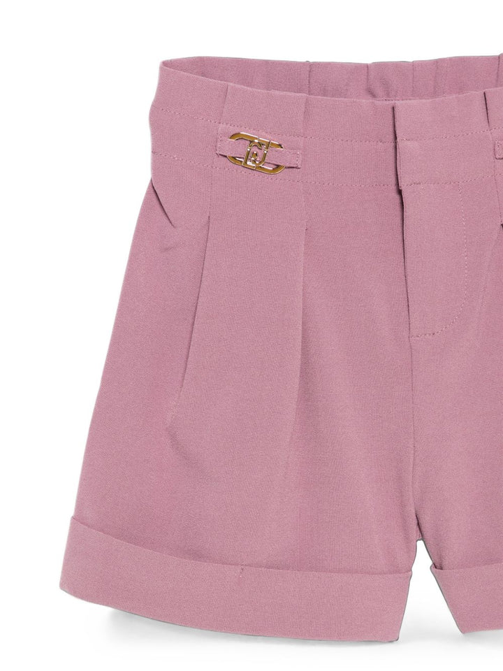 Bermuda rosa per bambina KF6080T2627 X1055 Liu Jo 
