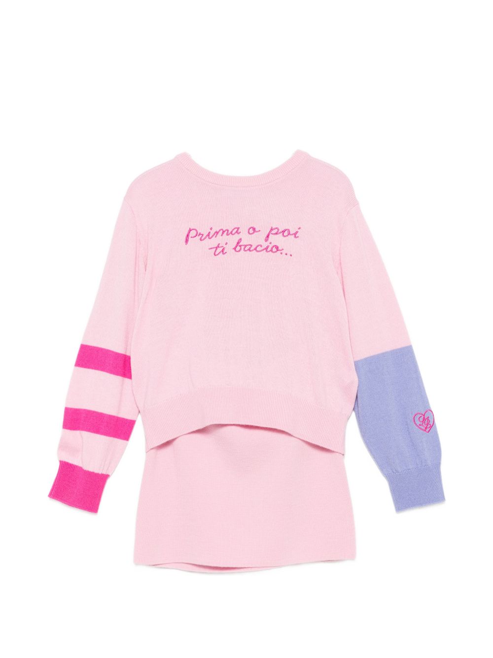 Completo rosa per bambina KF6086MA22S X0638 Liu Jo 