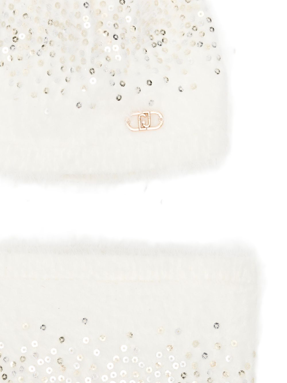 Cappello bianco neve per bambina KF6109MA94O 10602 Liu Jo 