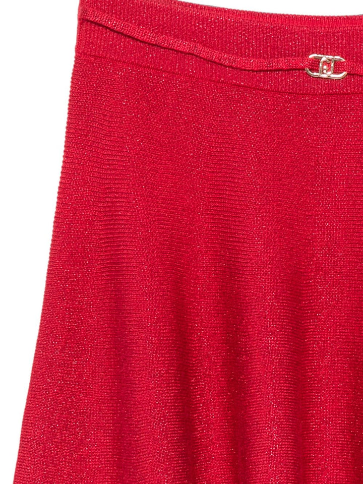 Gonna rossa per bambina KF6115MS49I A4403 Liu Jo 
