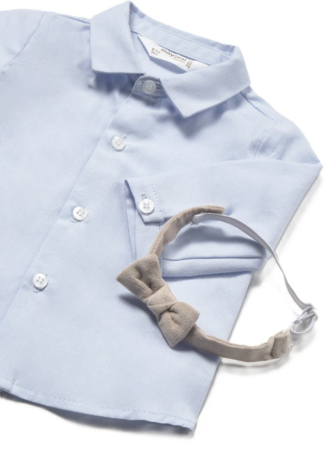 Camicia celeste per neonato 2101 016 MAYORAL 