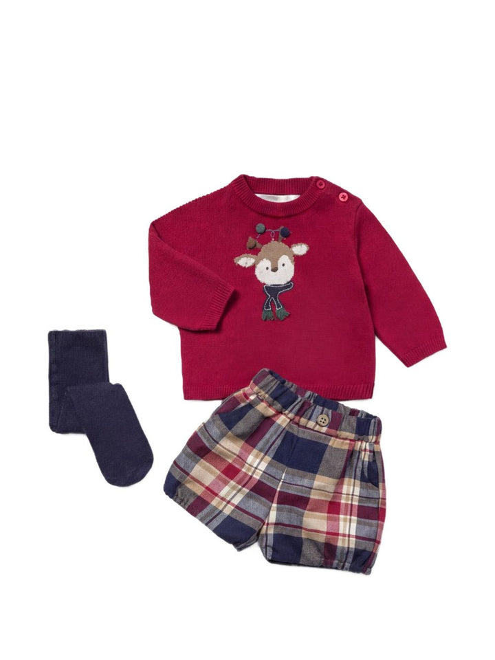 Completo rosso/blu per neonato 2265 026 MAYORAL 