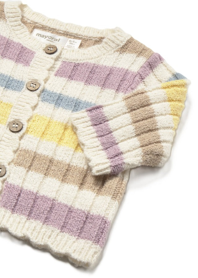 Cardigan multicolor per neonata 2301 080 MAYORAL 