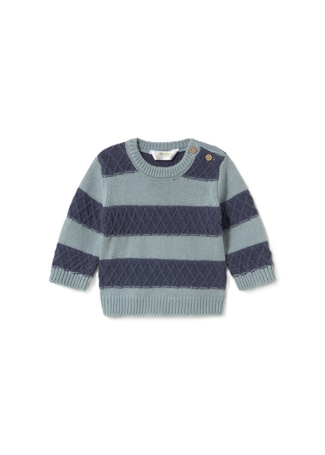 Maglione blu/azzurro per neonato 2305 047 MAYORAL 