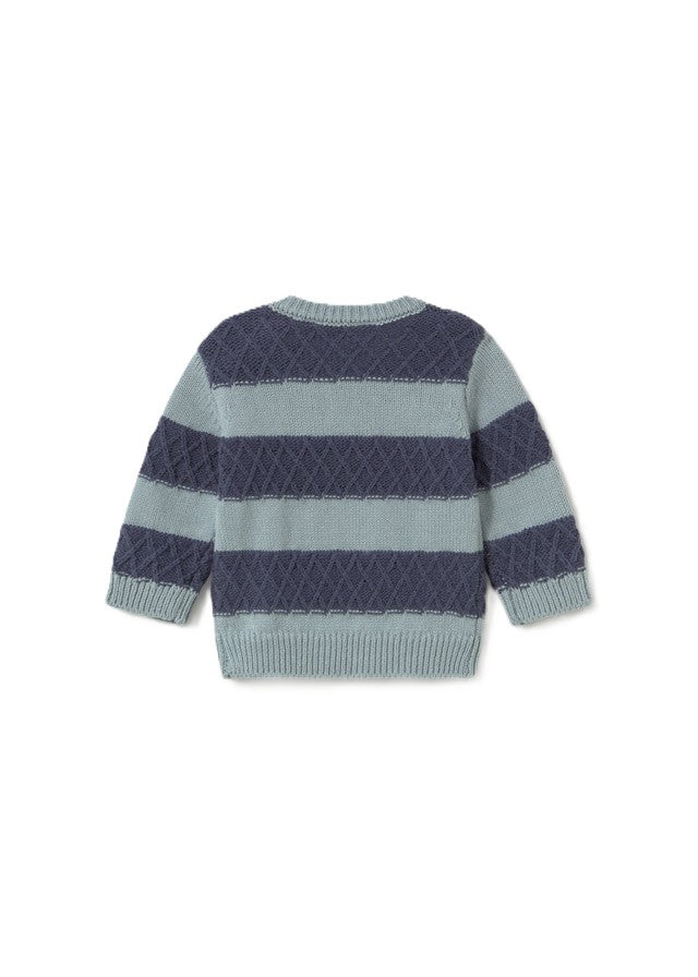 Maglione blu/azzurro per neonato 2305 047 MAYORAL 