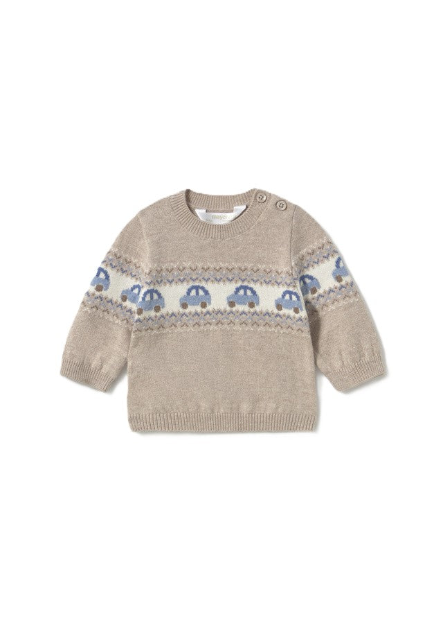 Maglione marrone per neonato 2369 051 MAYORAL 